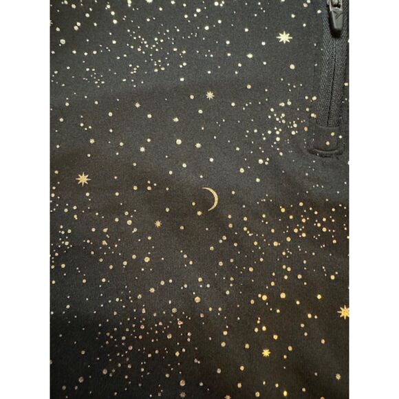 Womens Old Navy Active Wear Go Dry Black Quarter Zip Sweatshirt Size Large - Picture 5 of 10